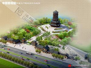 洛阳市国花园南门